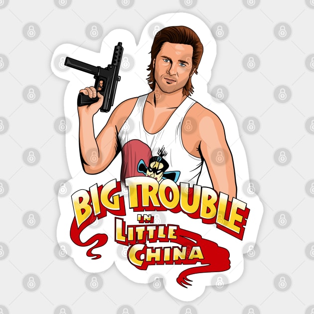 Jack Burton Sticker by OniSide